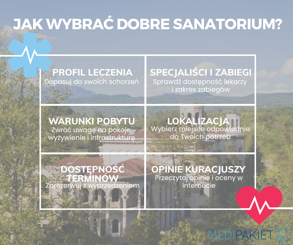 Sanatorium - jak je wybrać?